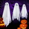 Yousheng 3Pcs/Set Halloween Decorations Hanging Ghost Decor with Light Remote Control Indoor/Outdoor Halloween Ornaments for Yard Tree Garden