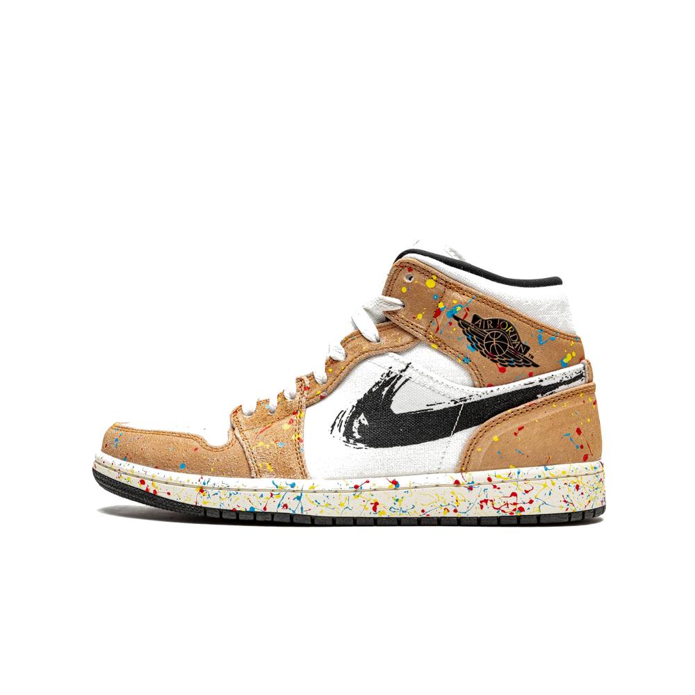 Air Jordan 1 Mid SE Brushstroke