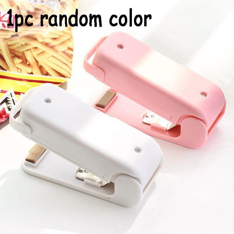 

Press Pressure Food Portable Household Zipper Mini Sealer Sealing Machine Capper разноцветный