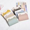 Fashionable Korean-style Women's Wallet  Multi-functional Mini Card Case  Small Student Thin Design  Cute Color-blocking Coin Purse