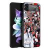 Anime Mo Dao Zu Shi MDZS Z Flip 4 Phone Case For Samsung Z Flip 3 5G Black Hard Shell Galaxy ZFlip3 ZFlip5 Cover Folding Luxury
