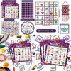 Indian Diwali Theme Bingo Game Pack With Paper Cards For Party Activities And Kids