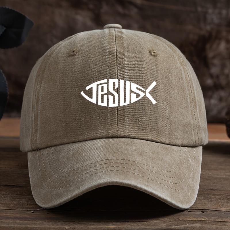 Fishbone print baseball cap, fashionable hip-hop sun hat, men's and women's outdoor travel and tourism