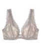 Fits Up To G Pushes Neat Sides Large Size Wacoal Bra BZM328 GY D75 [Amphi/Wacoal] Bra, Cup, Up, [BZM328 Series] Women's