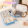 Cartoon Passport Holder Embroidery Waterproof ID Card Storage Bag Multi-layer Large Capacity Documents Passport Organizer