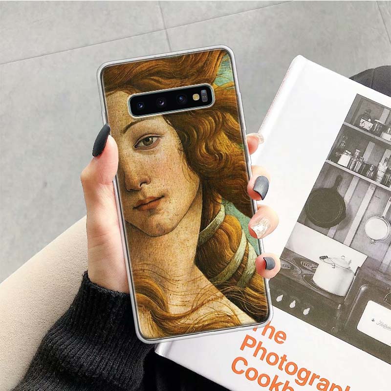 he kiss Gustav Klimt Painting Phone Case For Samsung Galaxy S26 Ultra S23 S24 S25 Edge S20 FE S21 S22 Plus Soft Print Shell Cove