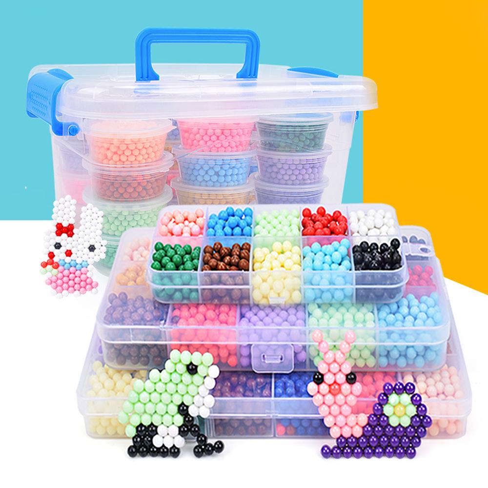 

Инновационные волшебные бусины для распыления воды, детские липкие бусины «сделай сам», ручная работа, замечательные развивающие бусины