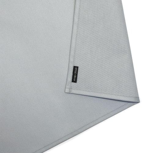 STYLE Decor Waterproof Laminated Vinyl Tablecloth, Nordic Style, 120cm X 150cm, Frost Gray, W4803000