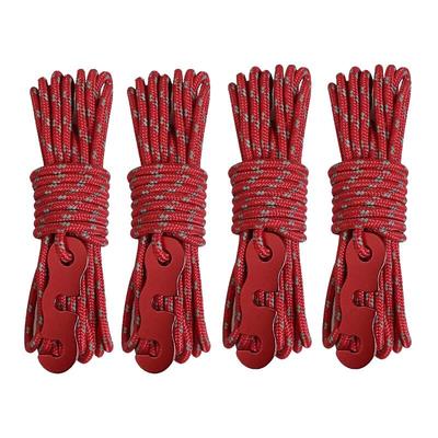 Churong Outdoor 4mm Reflective Tent Rope Kit