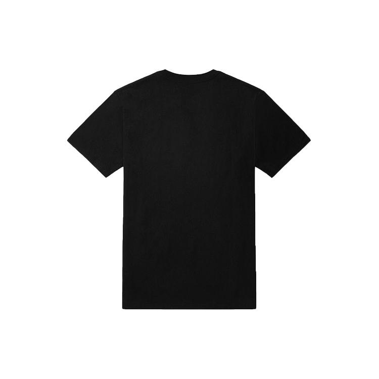 Vans T Shirts Unisex Black Crew Neck Moderate Straight Fit VN0A54KTBLK