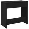 Vidaxl Desk, Black, 80X40X75 Cm, Wood-Based Material