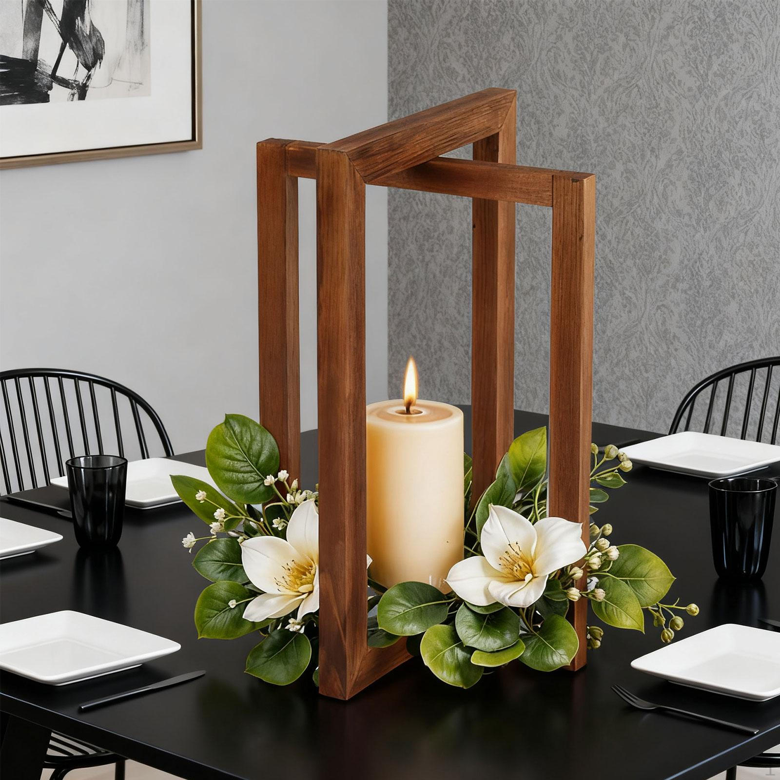 

Деревянный фермерский фонарь подсвечник Деревянные фонари для дома камин в стиле кантри 1 шт. 2Pcs