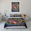 Magician surrounded by symbols. Bedding sets Duvet cover sets Duvet covers Pillowcases(1*Duvet Cover 2*Pillowcases without duvet insert)