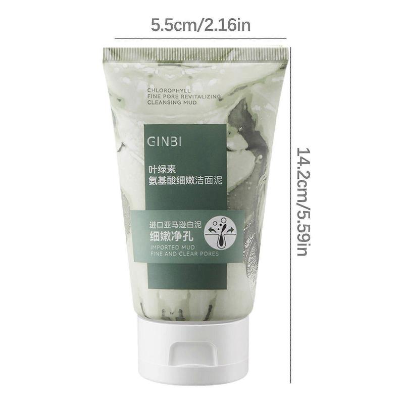 Chlorophyll Delicate Facial Cleanser With Cleansing And Balancing Water And Oil To Remover Blackhead And Keratin Facial Cleanser LA569
