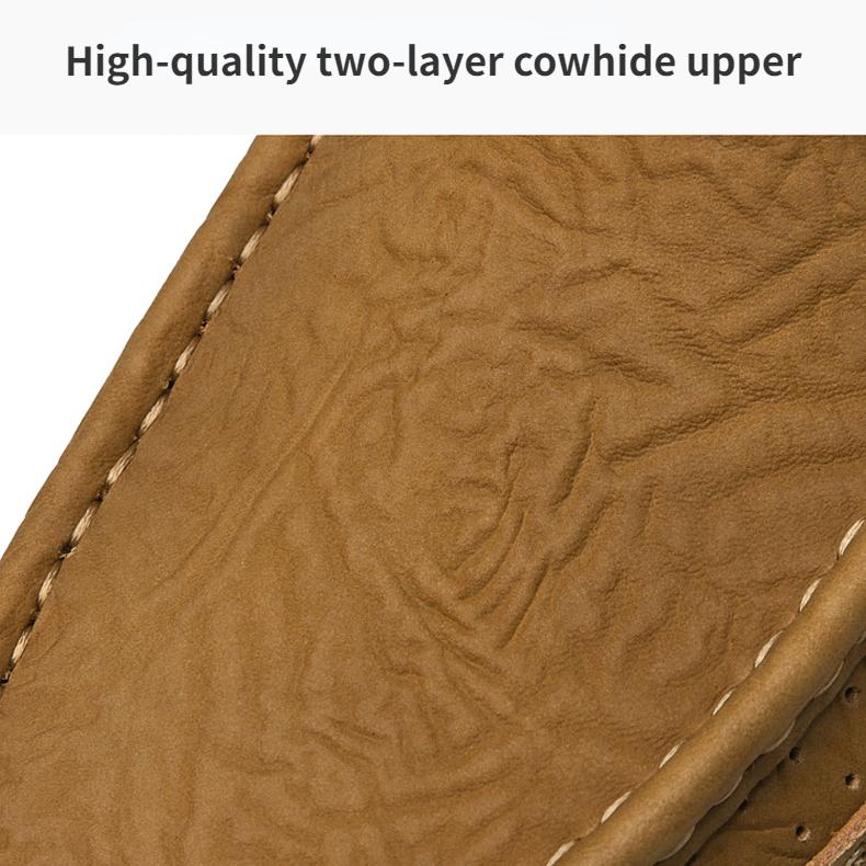 Ανδρικά παπούτσια από γνήσιο δέρμα Classic Lace Up Outdoor Casual Shoes 39-44