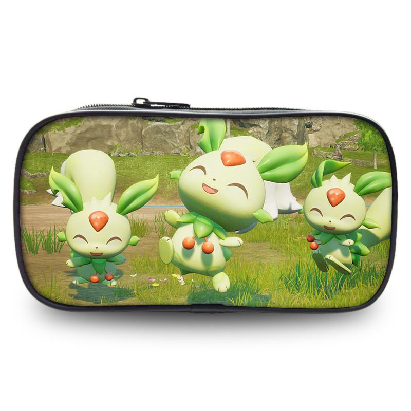 Trousse à crayons étudiante grande capacité Palworld Sac à papeterie élégant en polyester