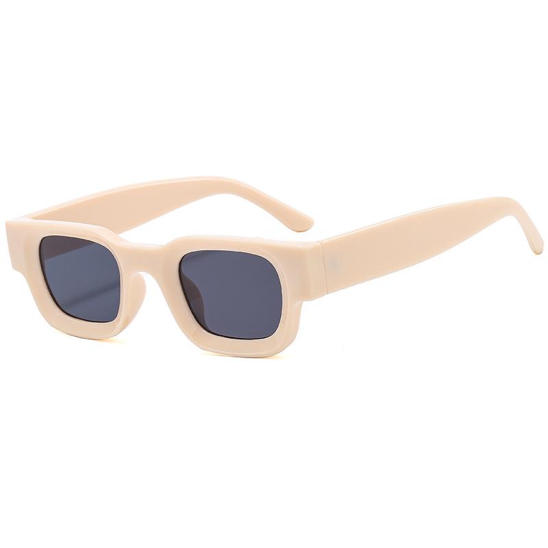 2022 Women s Fashionable Square Frame Concave Lens Sunglasses - European  American Trend