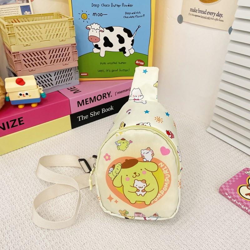 Adorable Children's Crossbody Bag 2024 Cute Korean Style Cartoon Design For Kids