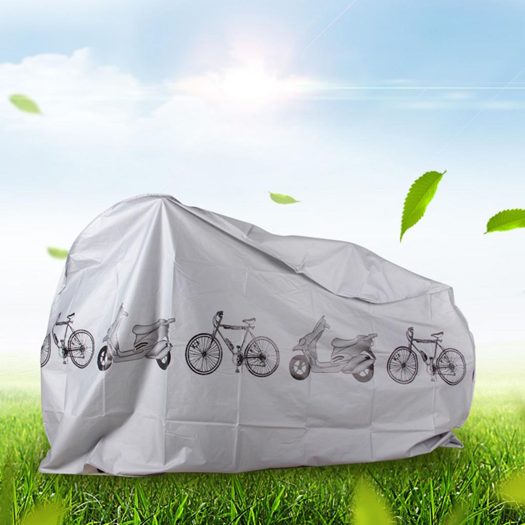 Wind Proof Bike Protective Storage Covers All-Weather All-Season Protection Cover for Mountain Road Electric Bike