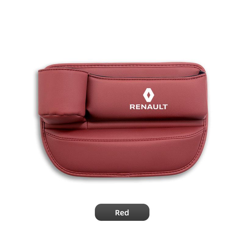 Pour Renault 2026 Nouveaux Enjoliveurs Boîte de Rangement Organiseur d'Espace de Siège Intérieur de Voiture Avec Porte-Gobelet Pour Renault Clio Megane Espace QM6 ZOE