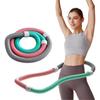 Weighted Soft Spring Hula Hoop for Adults,Foldable for Home and Travel, Portable Slimming Fitness Hoop for Weight Loss, Waist-Friendly Design, Upgrade