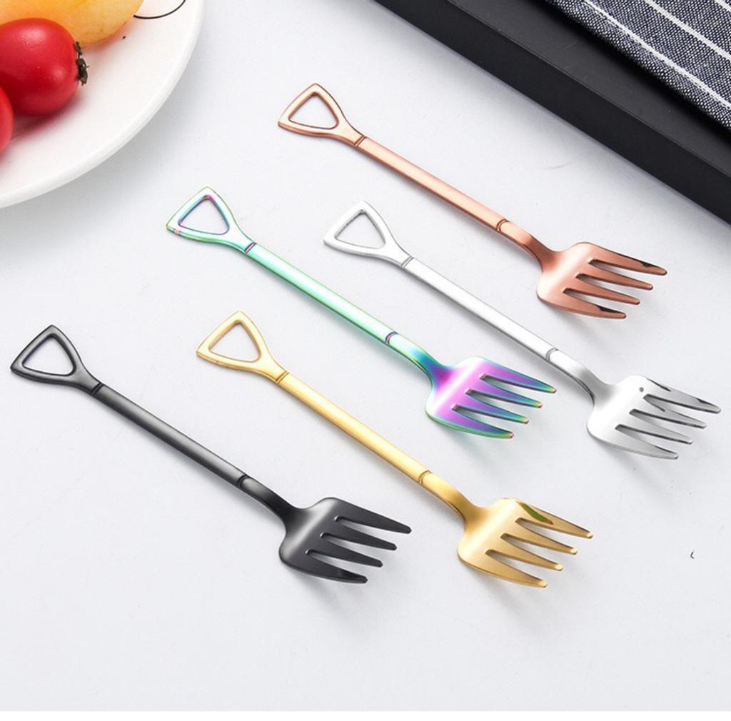 Premium Stainless Steel Shovel Fork Easy to Clean Fine High Quality Elegance