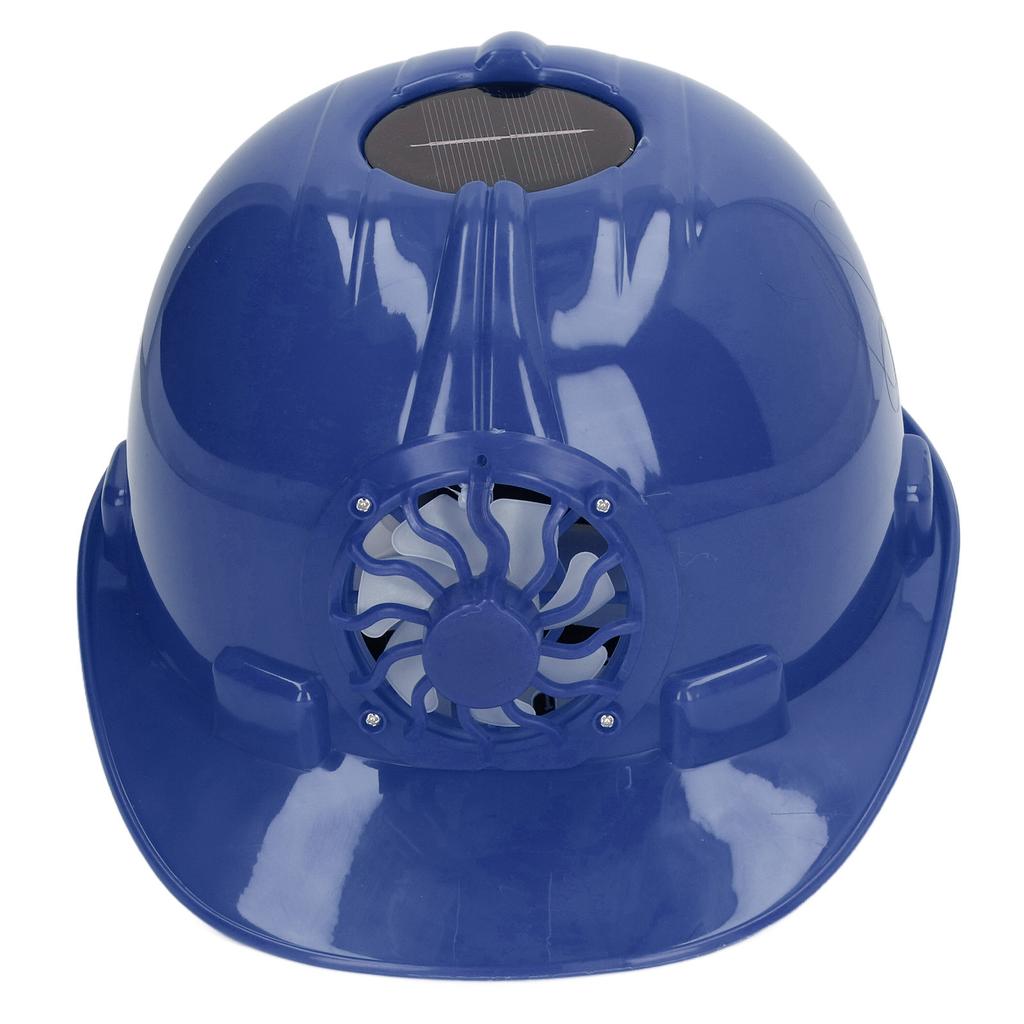 Hard Hat with Solar Fan Plastic Ventilated Safety Helmet Breathable Hard Cap with Removable Lining
