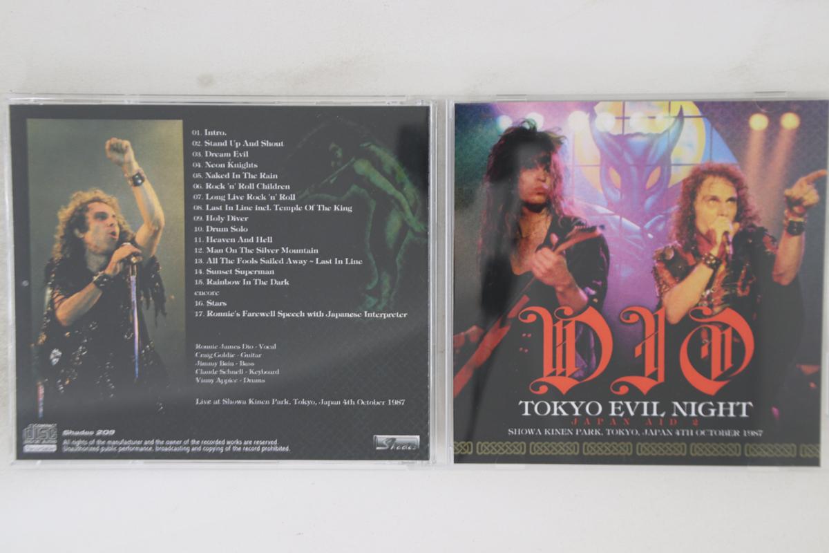 

CD DIO - Tokyo Evil Night SHADES209 SHADES Japan Metal Used