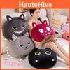 Cat Black Adorable Plush Toy Cartoon Girls Children Sleep Buddy Birthday Gift