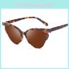 Sophisticated Women Fashion Retro Cat Eye Triangle Sunglasses Colorful Eyewear Glasses