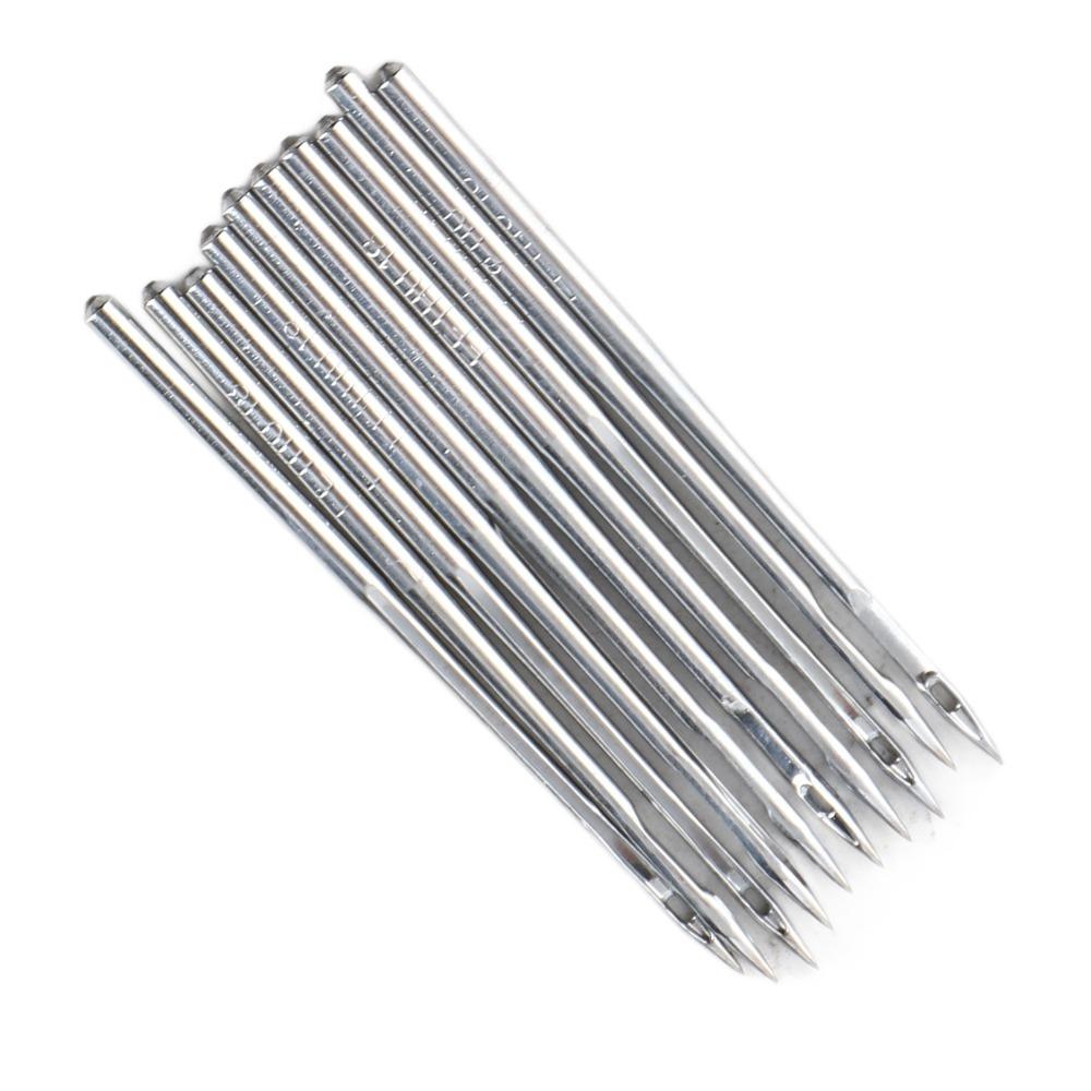 10Pcs/Set DBx1 Industrial Sewing Needles Heavy Duty Metal Needles Set  For Household Machines