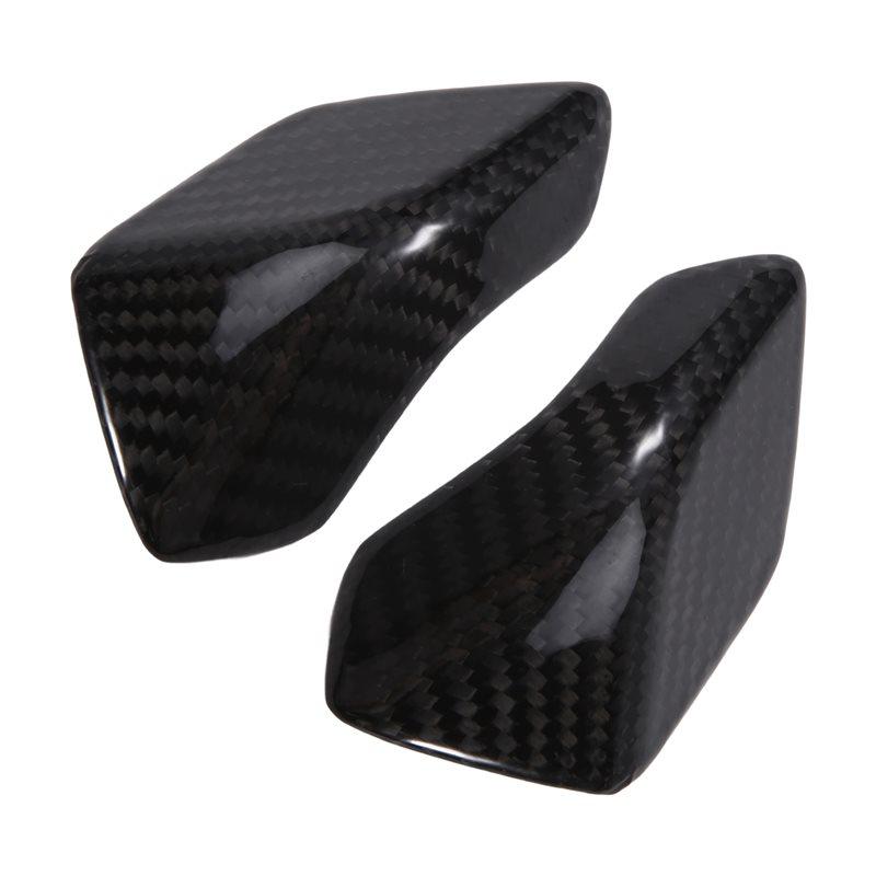 Motorcycle Fuel Tank Carbon Fiber Protective Block Anti Fall Cover For YZF R1 -2024 Carbon Fiber Pattern