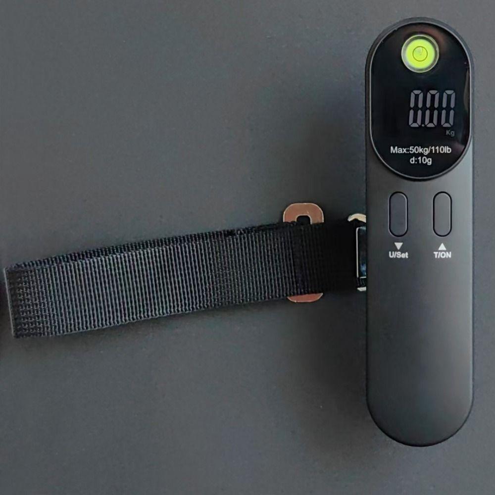 Dual Color Mini Suitcase Scale Portable Digital Hanging Scales  Luggage Weighing