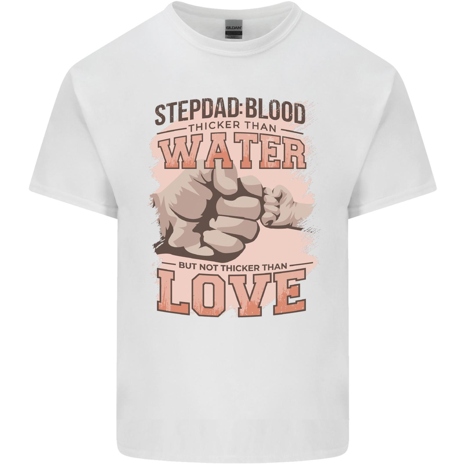 Stepdad Fathers Day Step Dad Mens Light Cotton T-Shirt Mens Womens Tees Top S