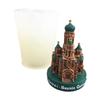 Resin Casting Mold Cathedral Shape Figurines Mould Versatile DIY Crafts Supplies