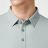 YOUNGOR Men's Comfortable Soft Short-Sleeve Polo Shirt
