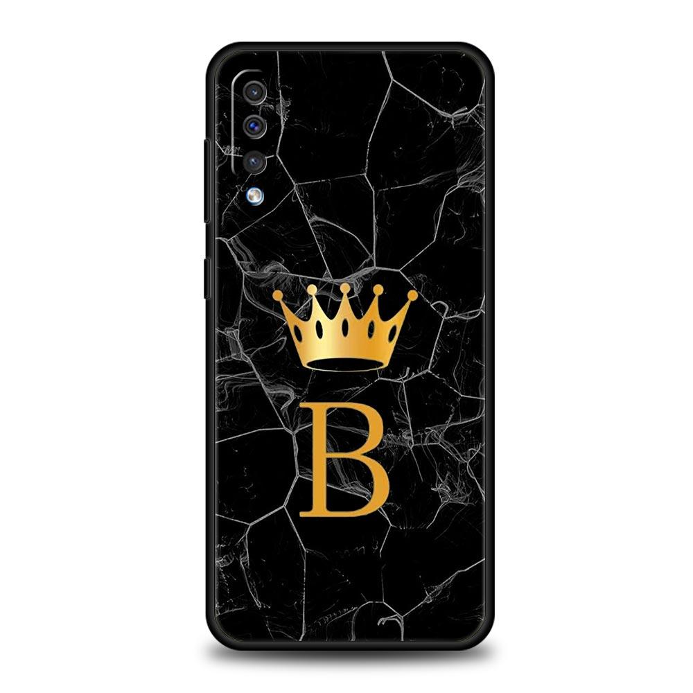 

Чехол для телефона с буквой A (от A до Z) для Samsung A26 A36 A56 A54 A52 A50 A70 A40 A12 A14 A16 A22 A24 A42 A34 A32 5G A04s A06 5G Samsung A70