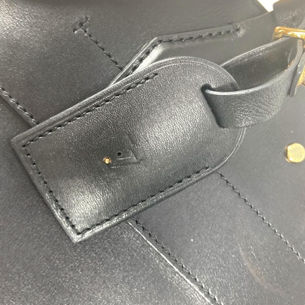 Louis Vuitton M53015 Bag City Steamer MM Hand Bag Leather Black