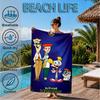 Superhero Sunglasses Beach Towel, Microfiber Beach Towel, Perfect For Pool, Beach, Travel, Home Decor Beach Party Fan Gifts