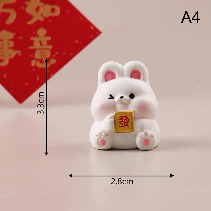 Mini Cute Animals Figurine Animal Model Moss Micro Landscape Home Decor Miniature Fairy Garden Decoration Accessories