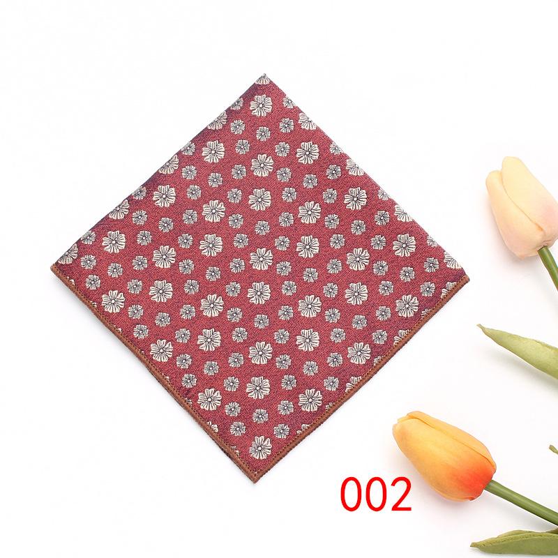 Rael Men'S British Retro Pattern Square Towel Suit Pocket Towel Wedding Business Suit Shirt Batch Handkerchief