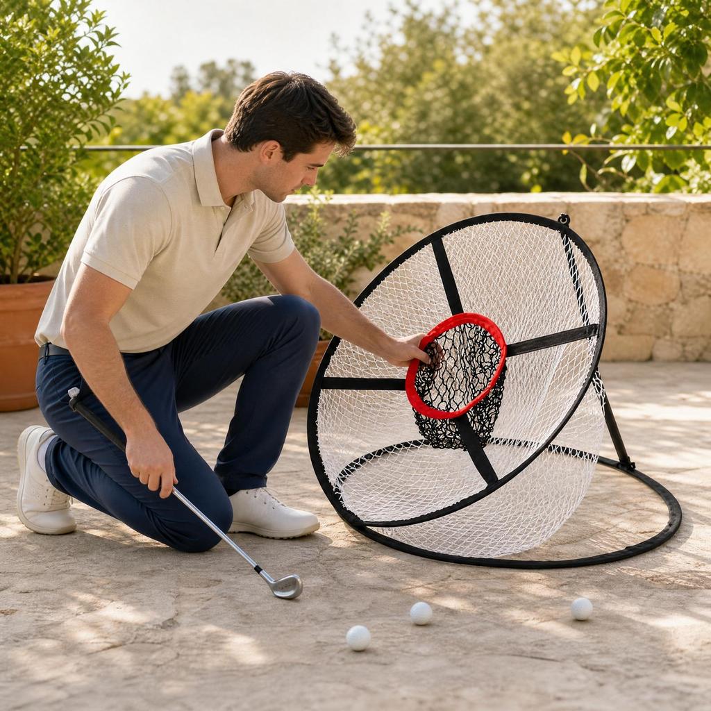 Portable Golf Chipping Net Foldable for Garage