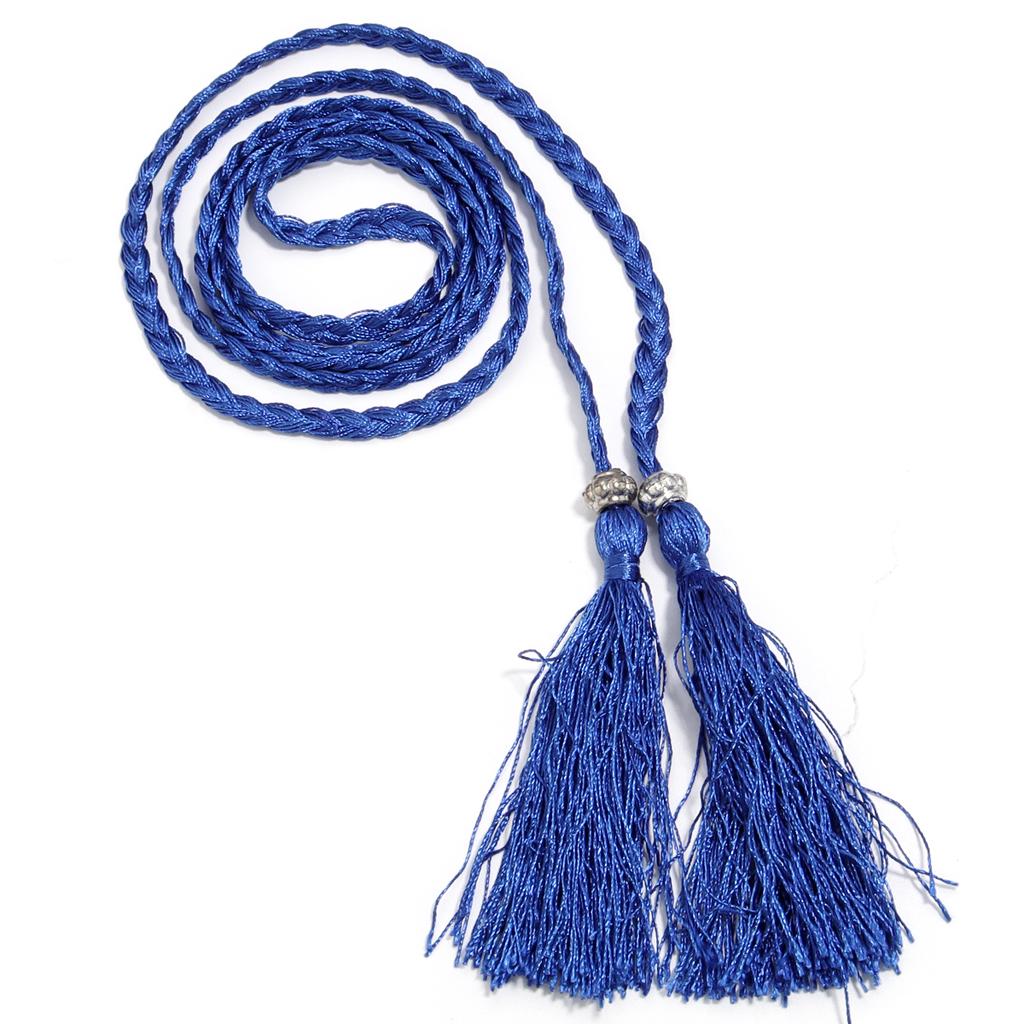 1strip Braided Tassel Belt 168cm Women Waist Belt Rope For DIY Handmade Home Casual Clothing Decoration Waist Belt Accessories