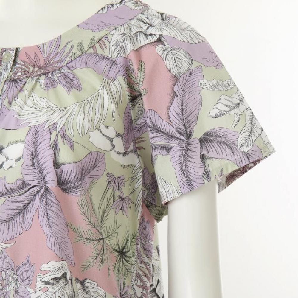 Wacoal 100  Cotton Palm Tree Print Women S Pajama Wpa7191w