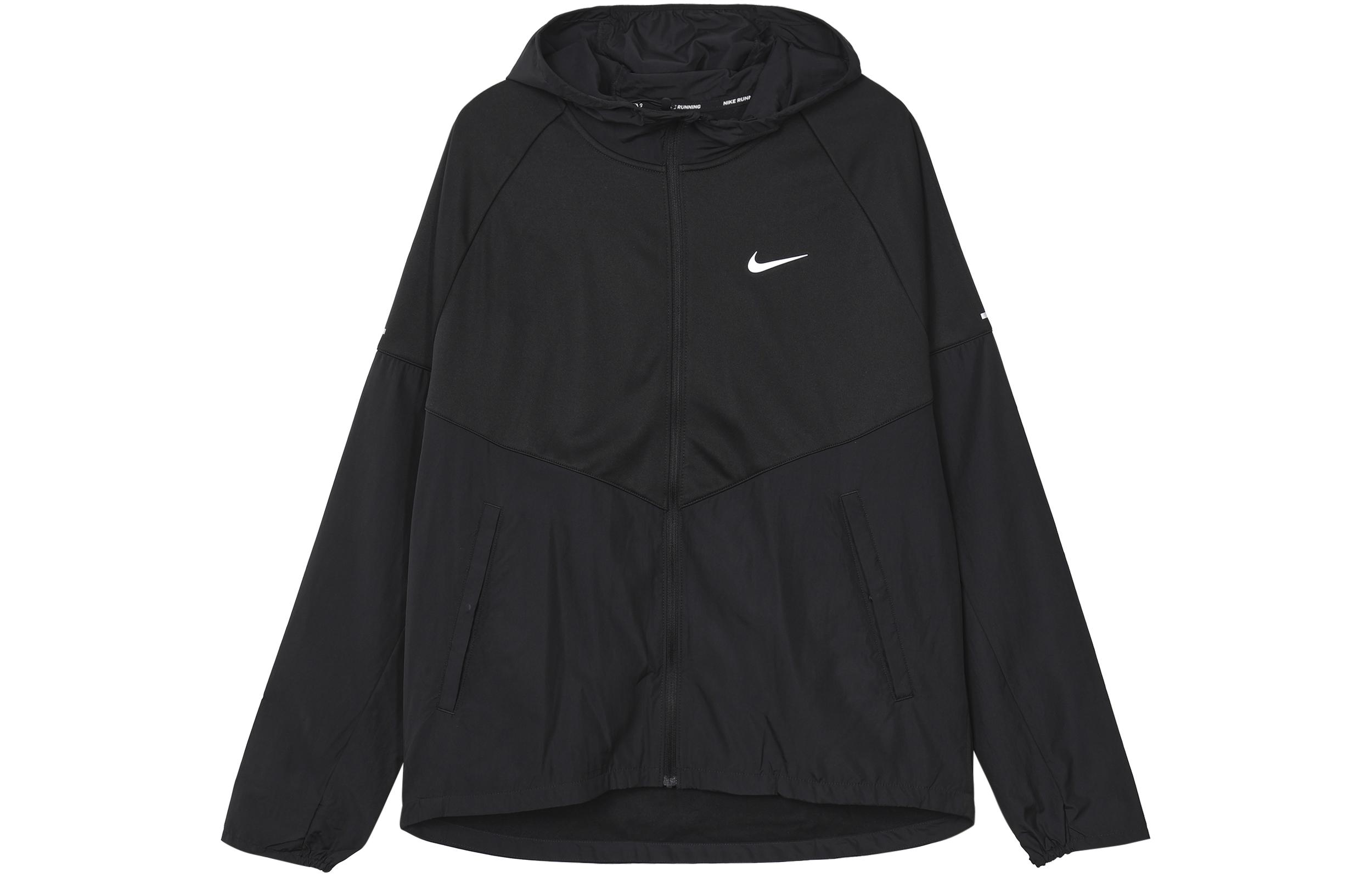 Nike MILER Jackets Men s Black Hooded Moderate Other DH6682-010 L