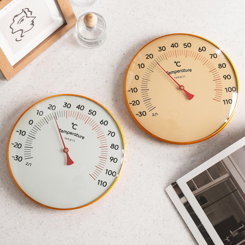 

Domestic Heat One Analog Thermometer 20cm Heat One Thermometer Gold