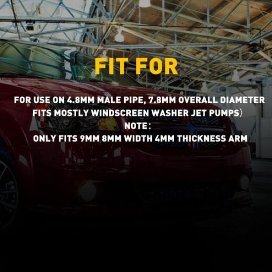 2X Windshield Washer Nozzle Wiper W2M Hose For Sprinter Mercedes-Benz 2500 3500