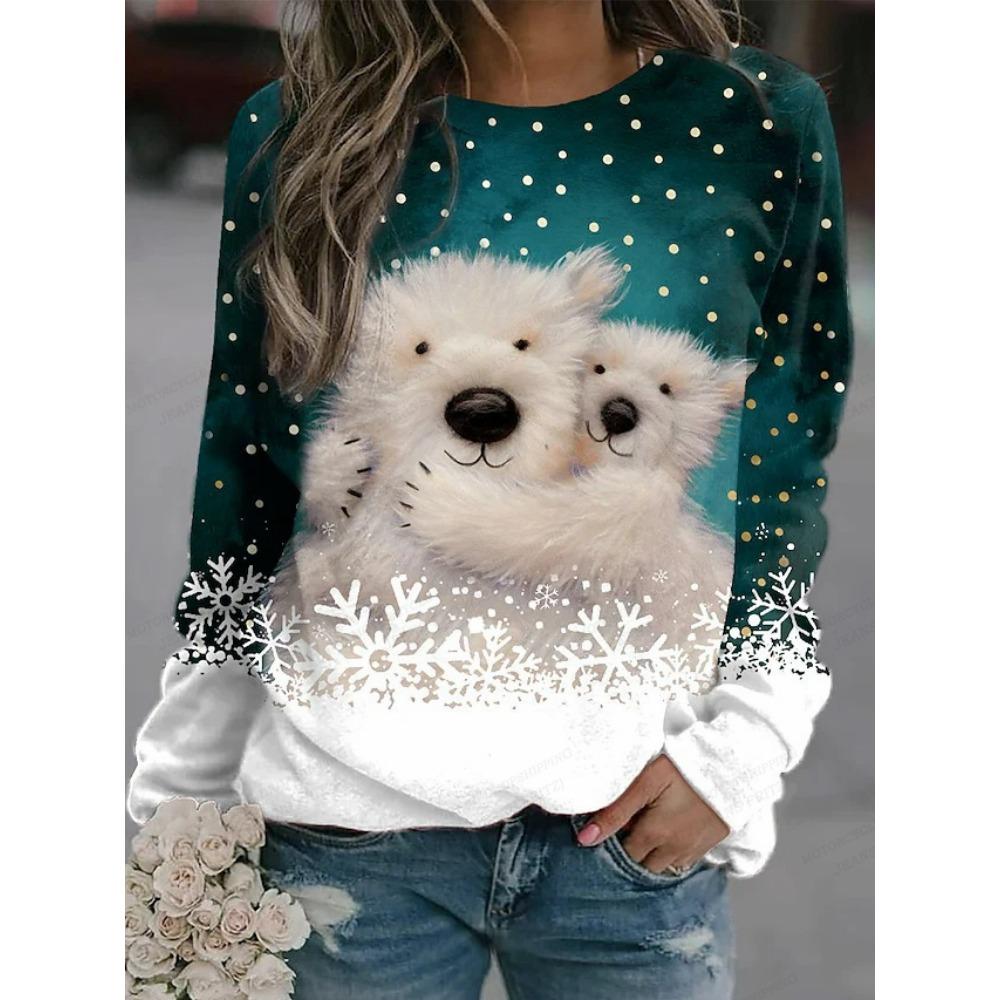 Hanorac pentru damă Hanorac cu imprimeu 3d pentru câini Hanorac cu cap cu gât la modă pentru femei Transpirații animale Kawaii Trening pentru femei Paltoane pentru fete Sudadera