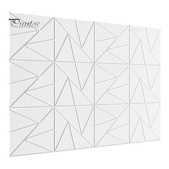 12Pcs Soundproof Wall Panel Self-Adhesive Sound Absorbing High Density Thick Acoustic Foam Panel Noise Reduction Wall Decoration Tile