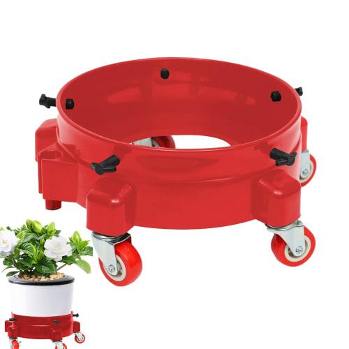 Cube Dolly, Wheeled Cube Wheelbarrow | Cube Dolly Wheeled Cart with Car Wash Bucket | Car Wash Bucket Multi-Function Bucket Holder, Entrance Sealing,